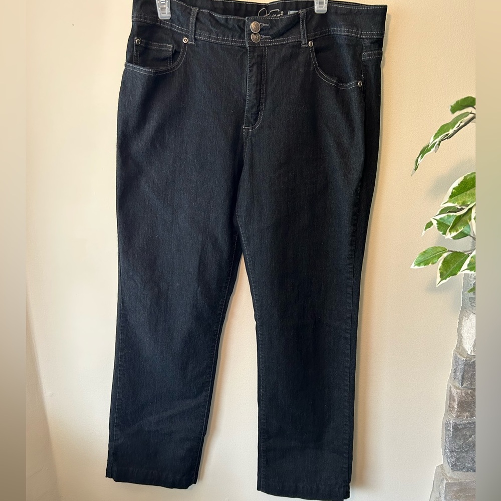 Jessica brand black denim jeans